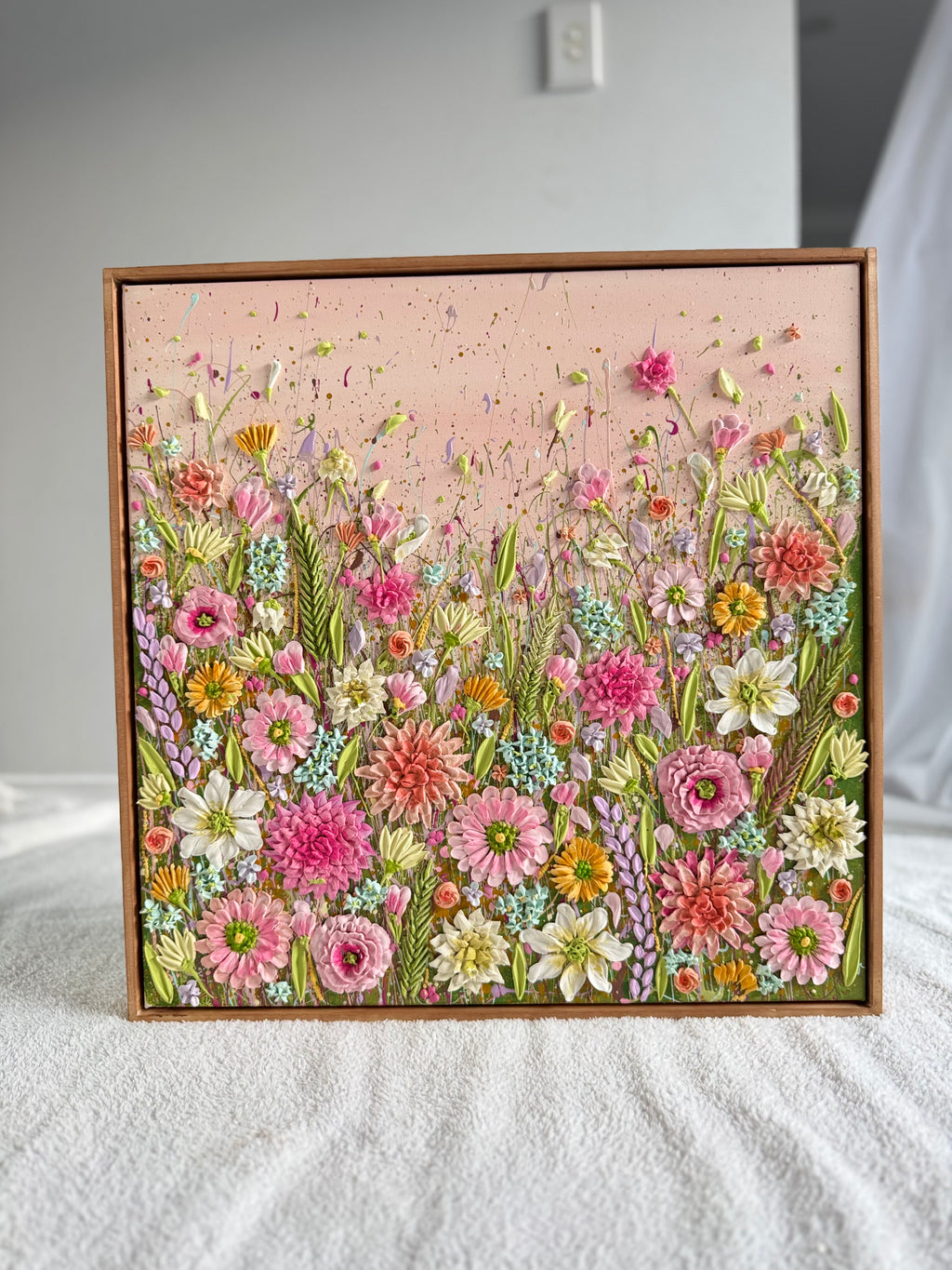 The root of my heart 50x50cm framed