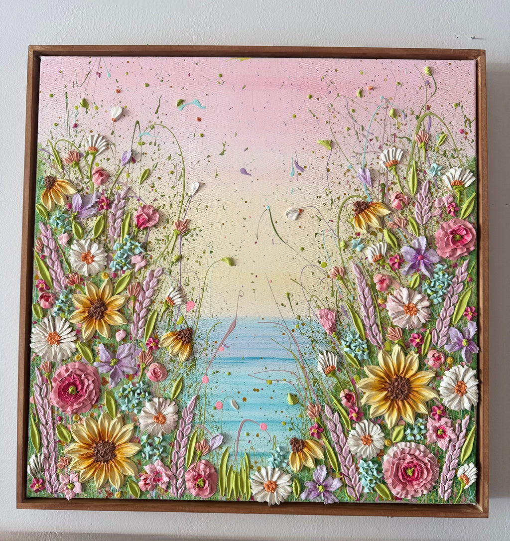 Eternal emotions 50x50cm framed