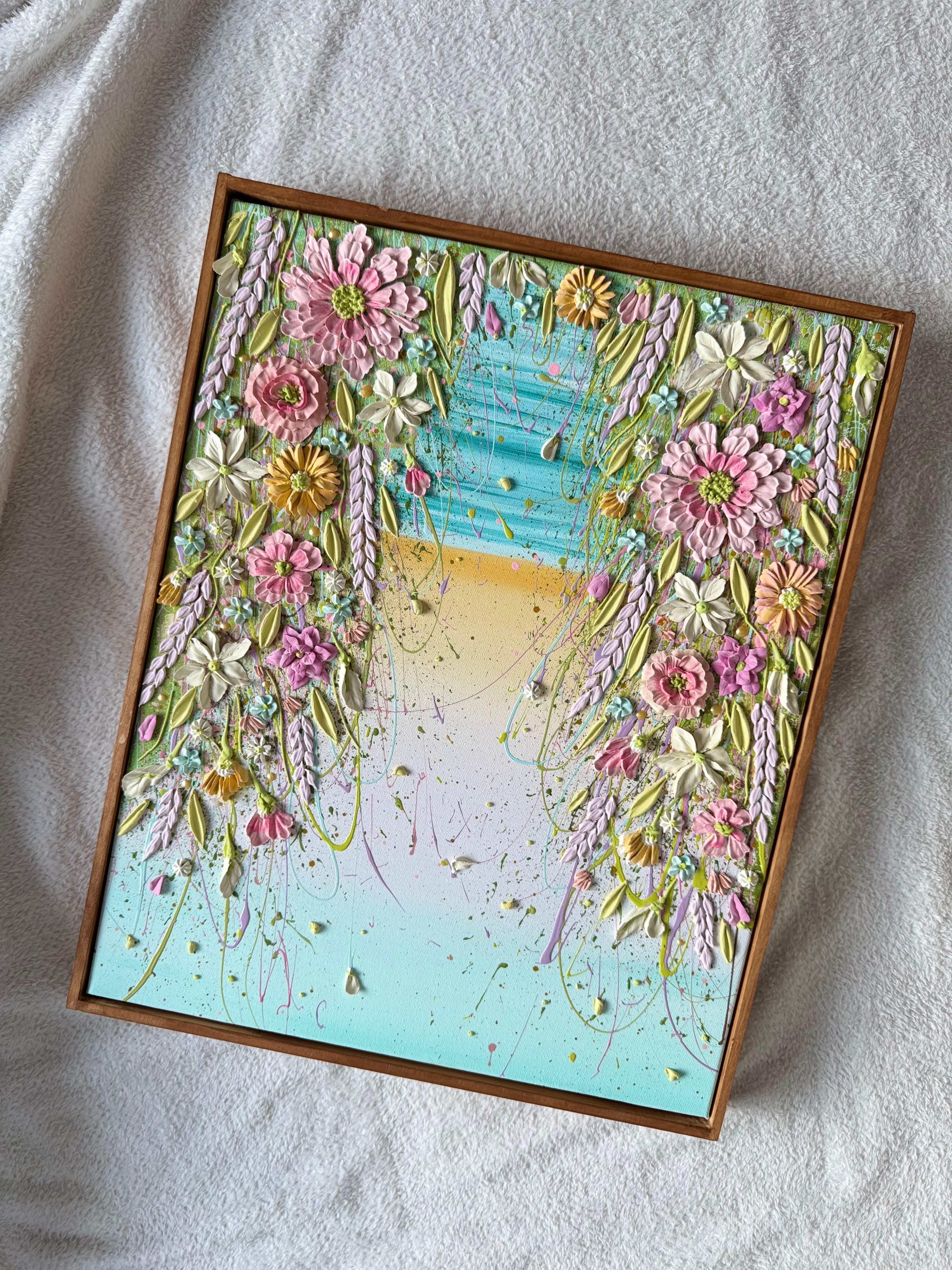 The warmest plce 50x40cm framed