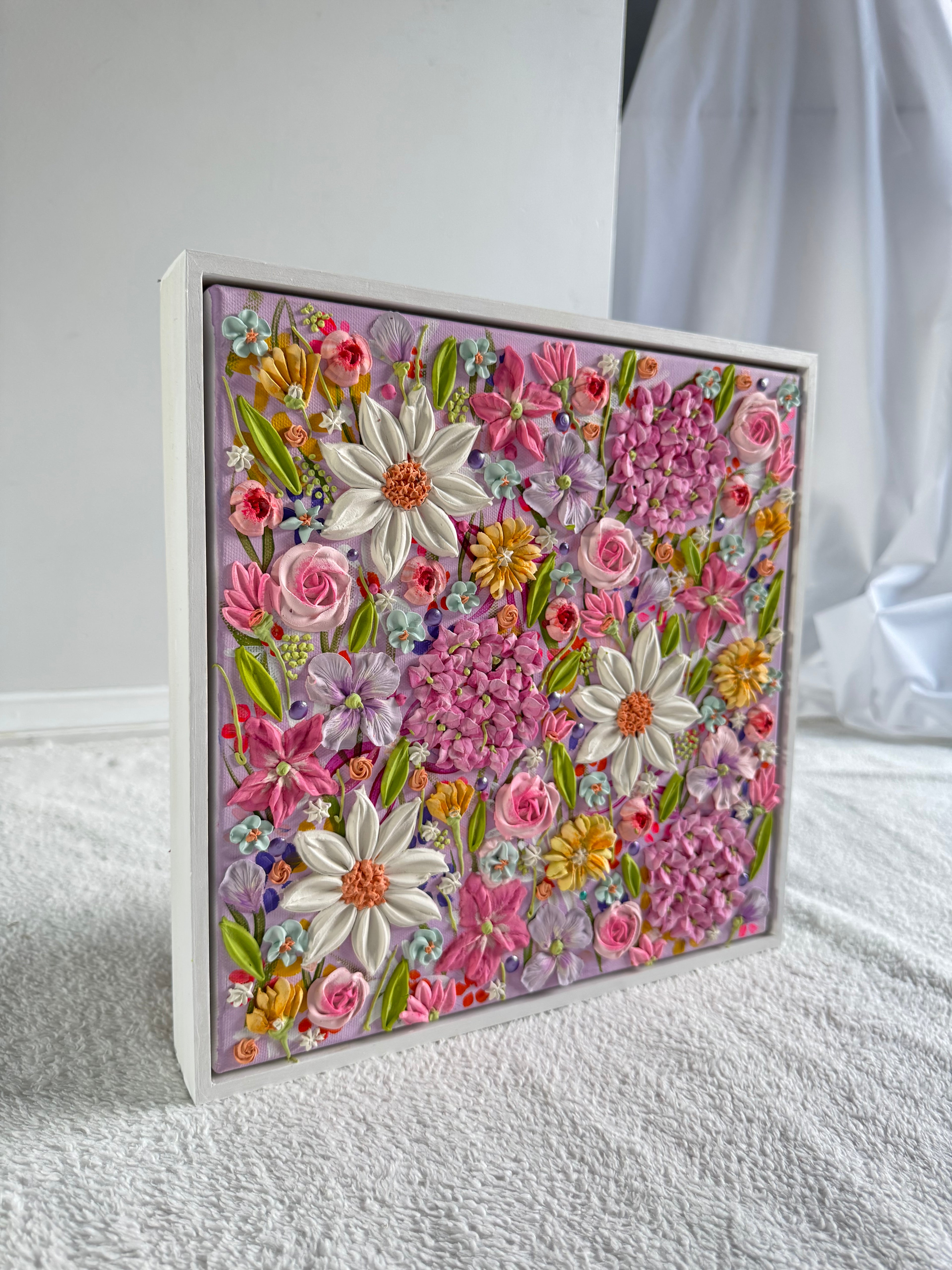 The softest memory 30x30cm framed