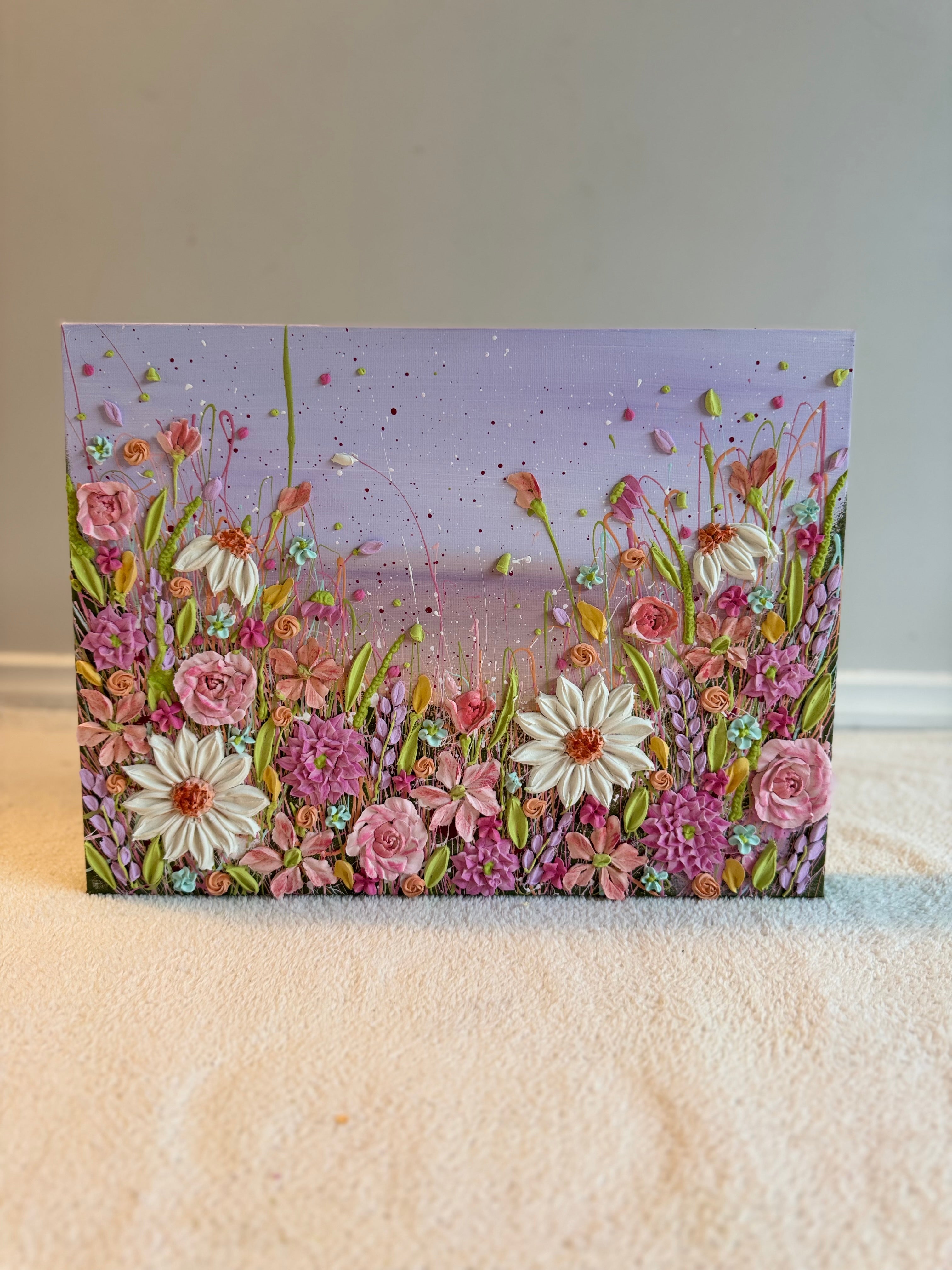 The blooms 30x40cm