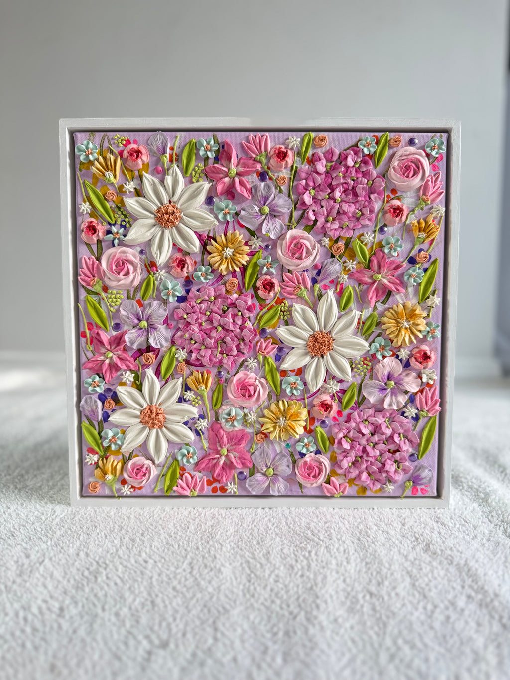 The softest memory 30x30cm framed