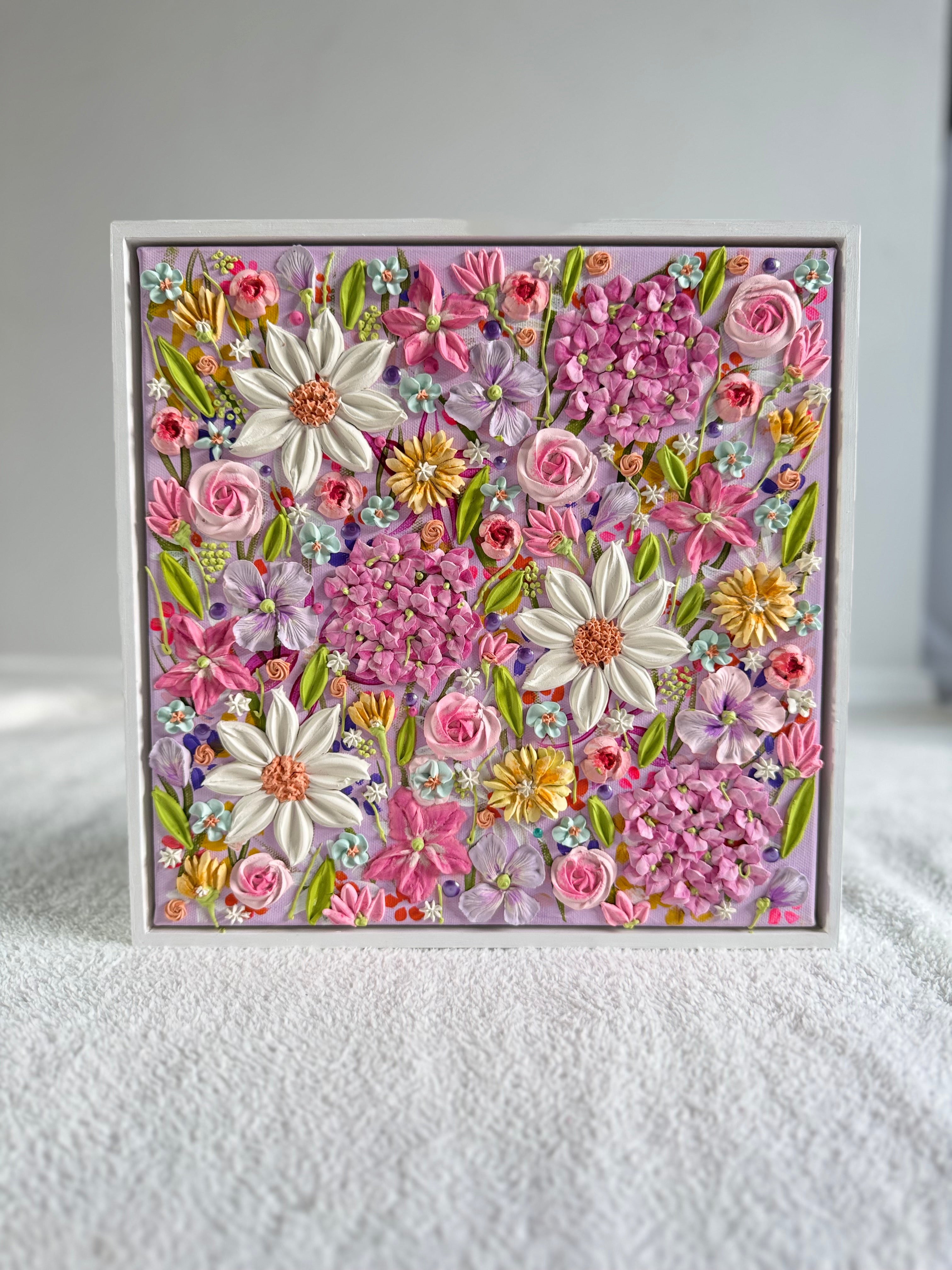 The softest memory 30x30cm framed