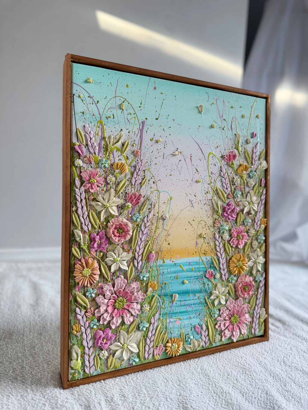 The warmest plce 50x40cm framed