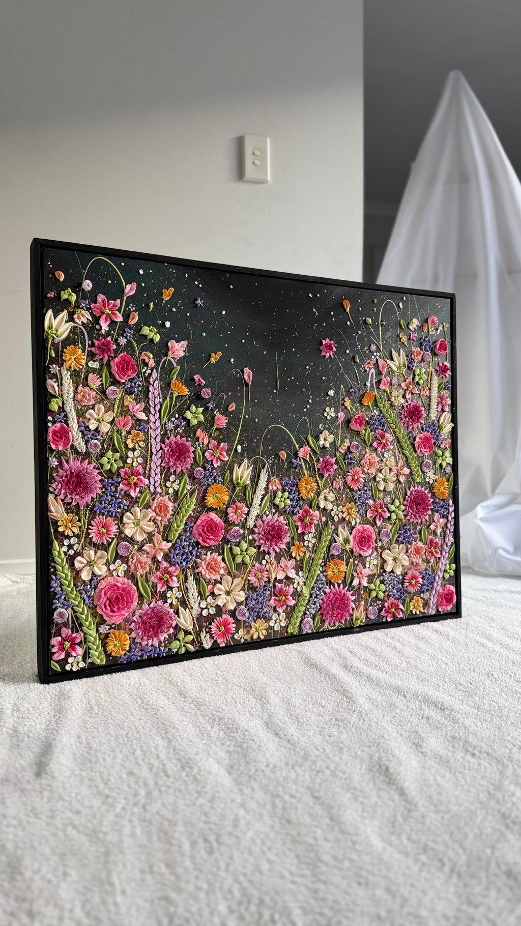 Beauty in survival 70x60cm framed
