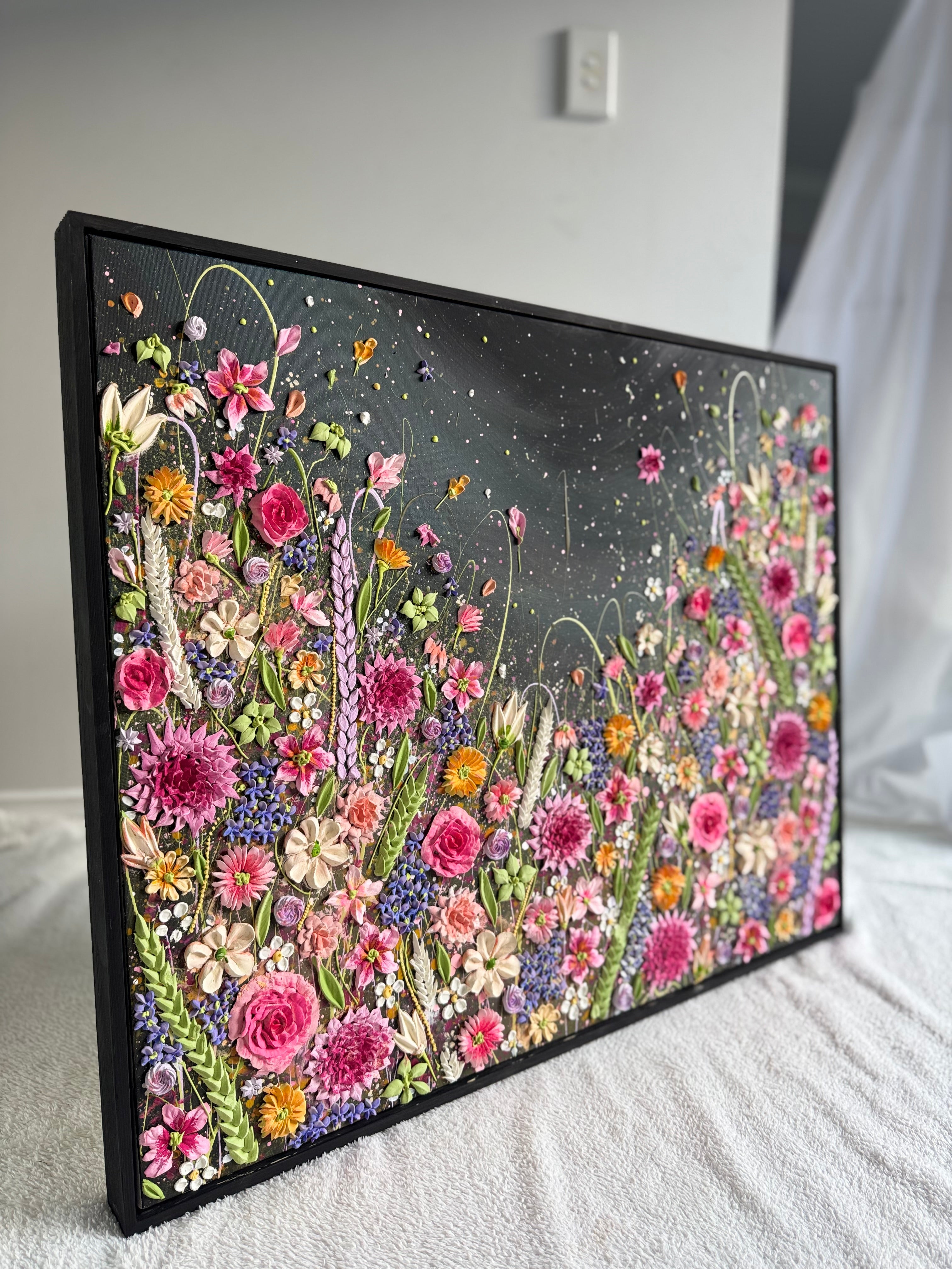 Beauty in survival 70x60cm framed