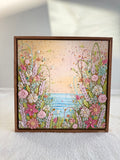 Whisper of colours 30x30cm framed