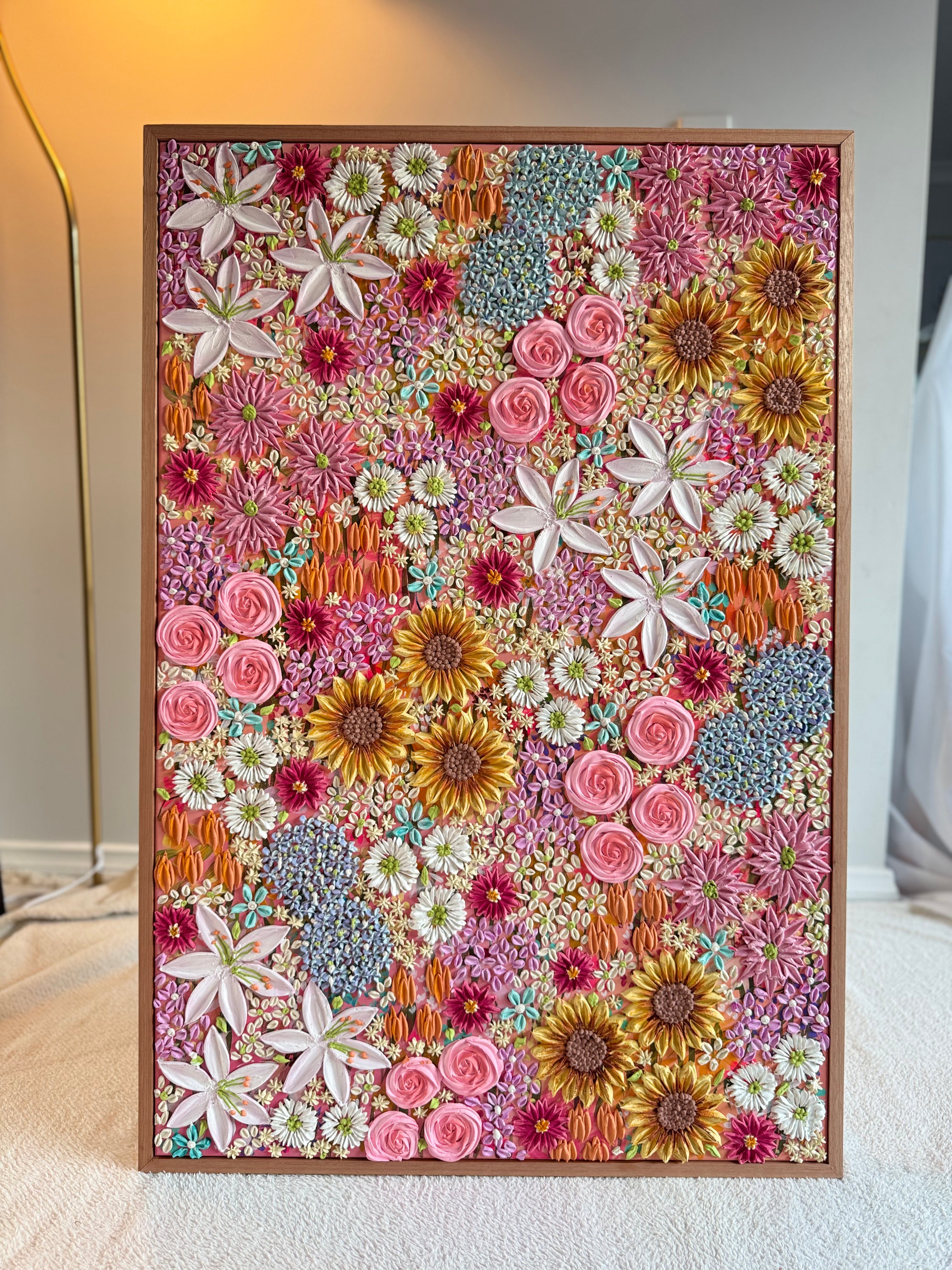 Unbreakable grace 90x60cm framed