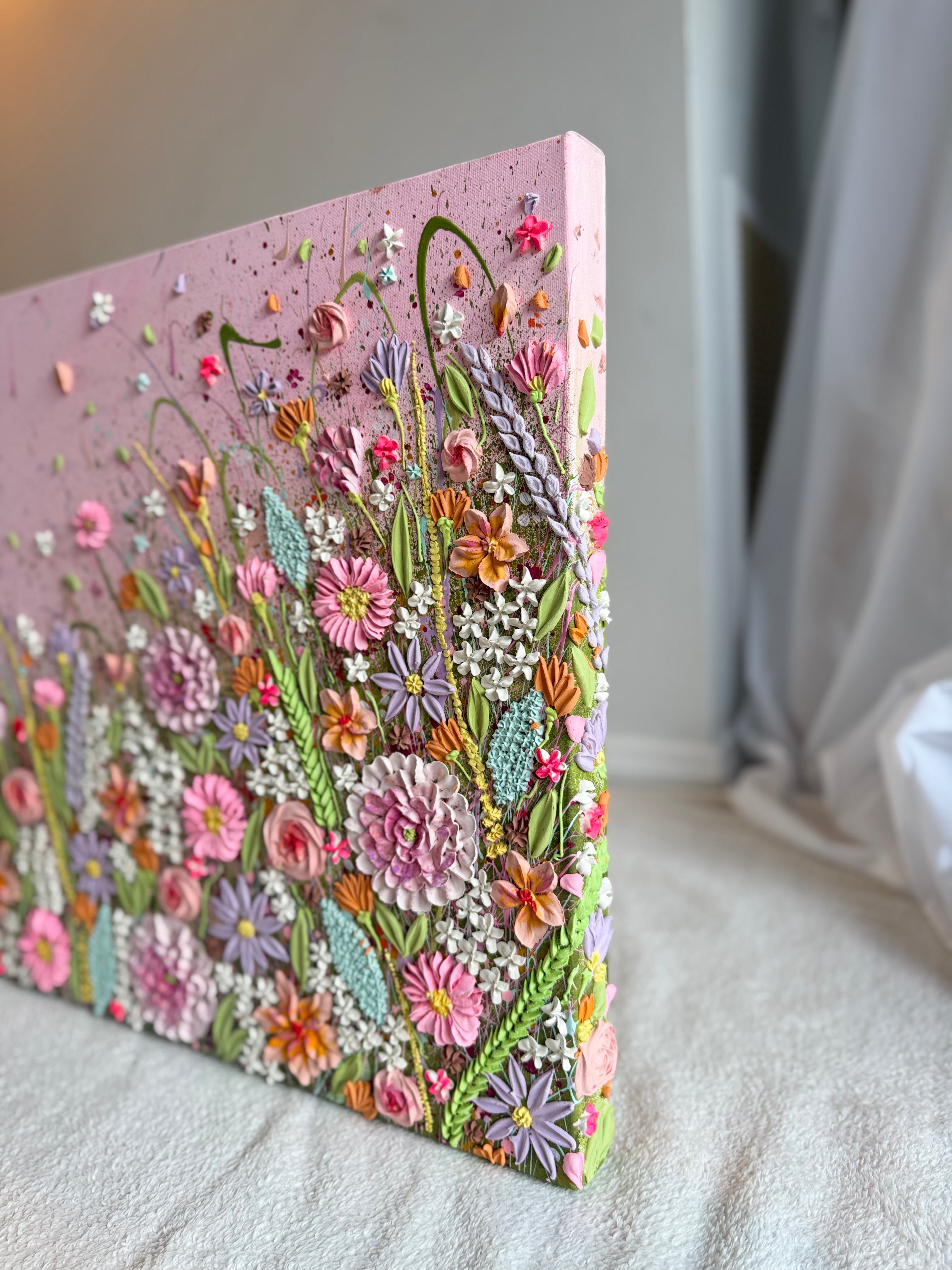 Love that raised me 120x50cm deep edges