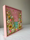 Minis collection 30x30cm framed 012