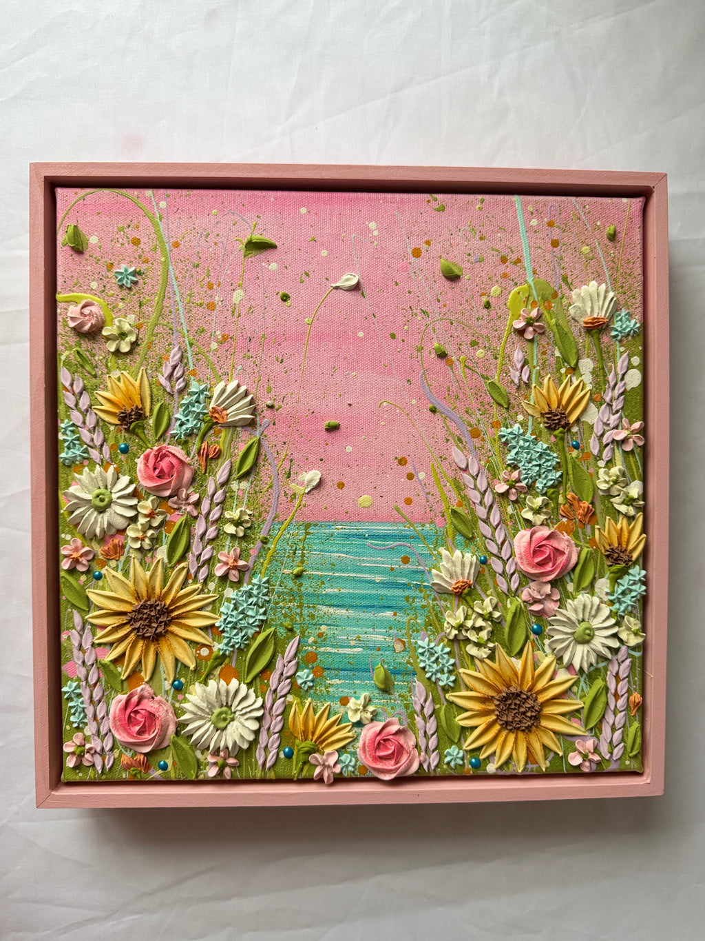 Minis collection 30x30cm framed 012