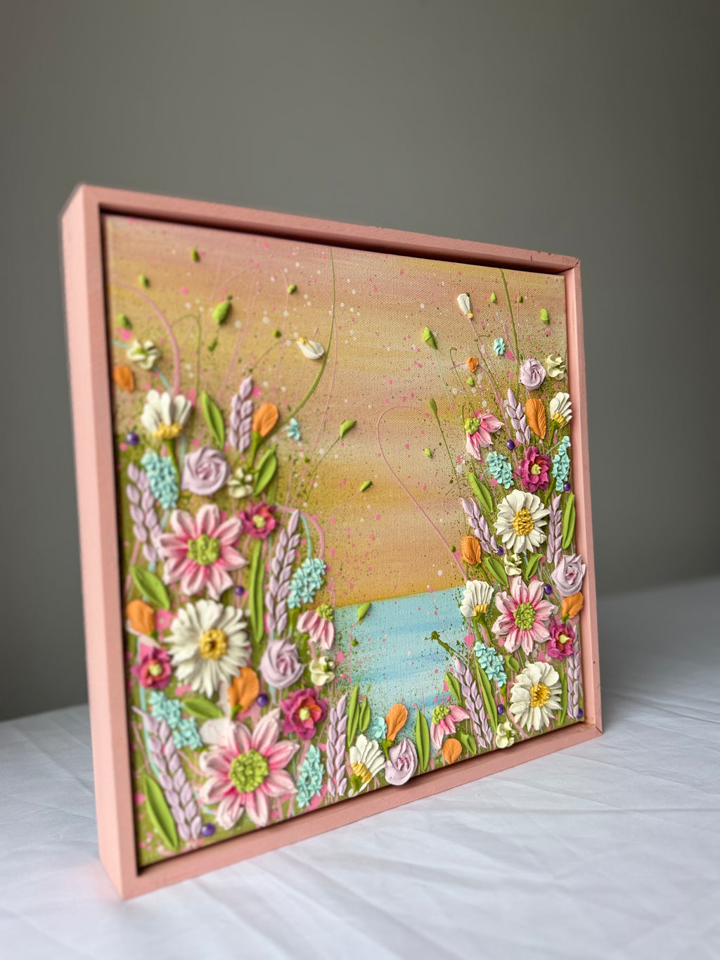 Minis collection 30x30cm framed 013