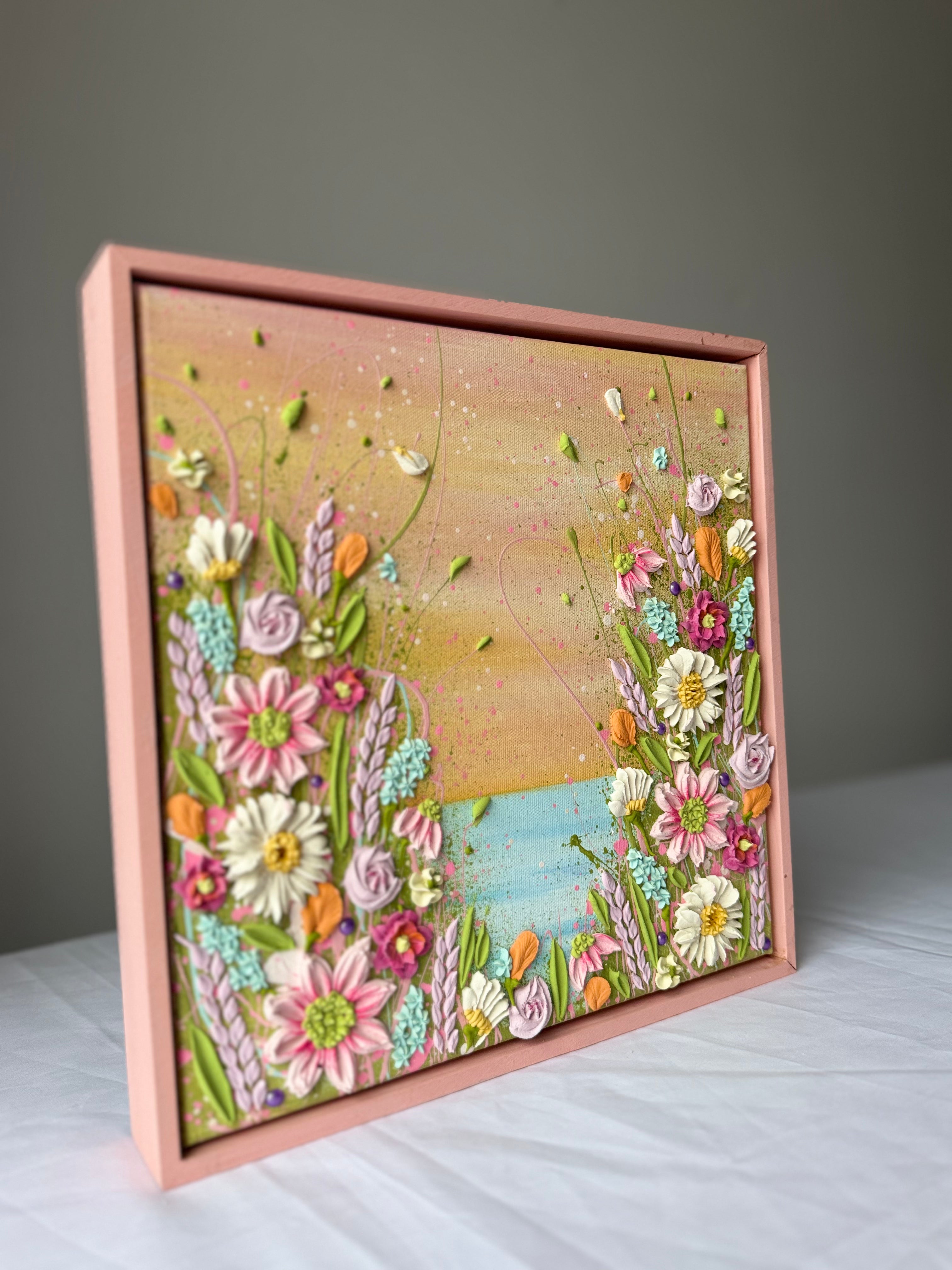 Minis collection 30x30cm framed 013