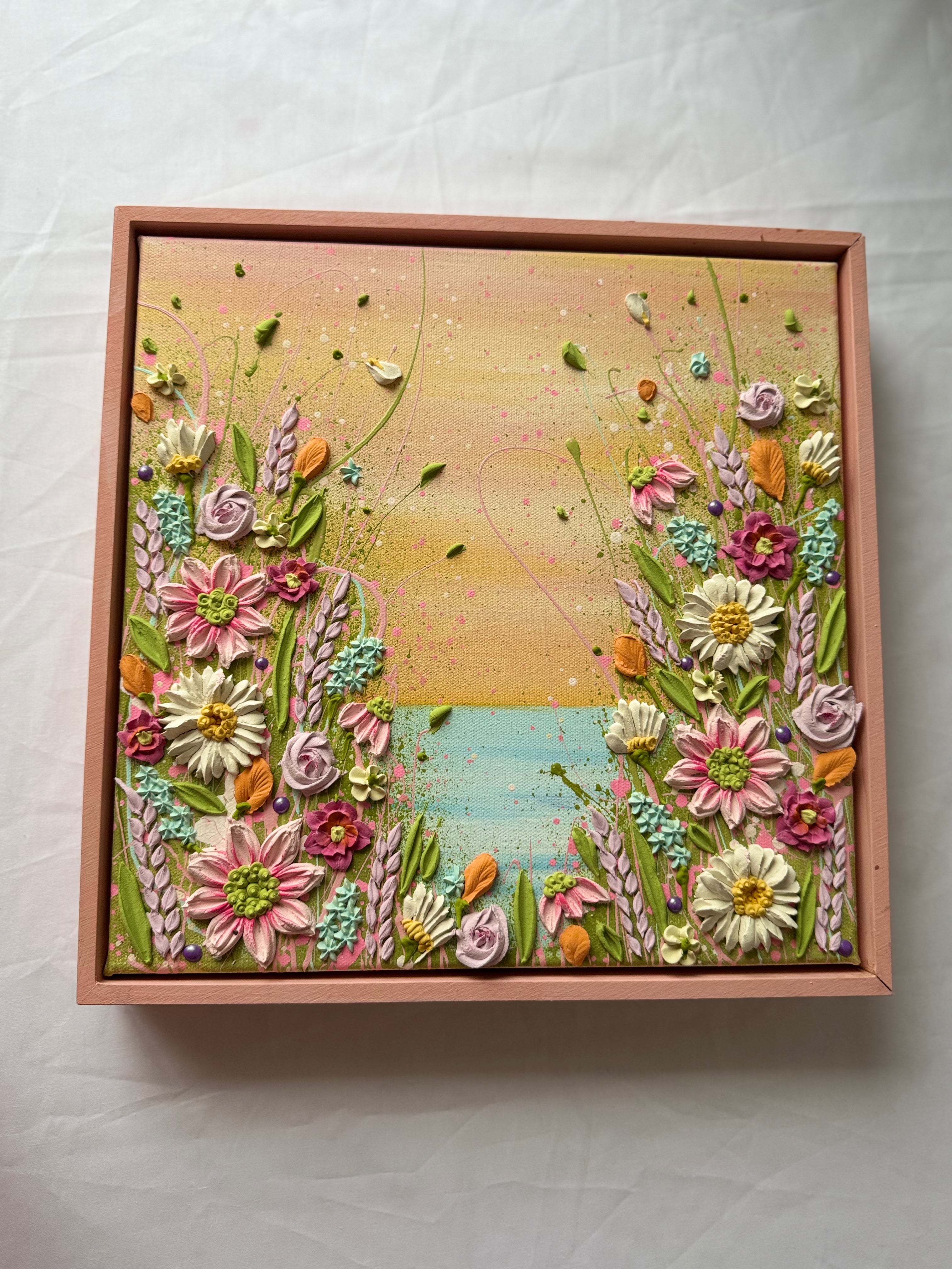 Minis collection 30x30cm framed 013