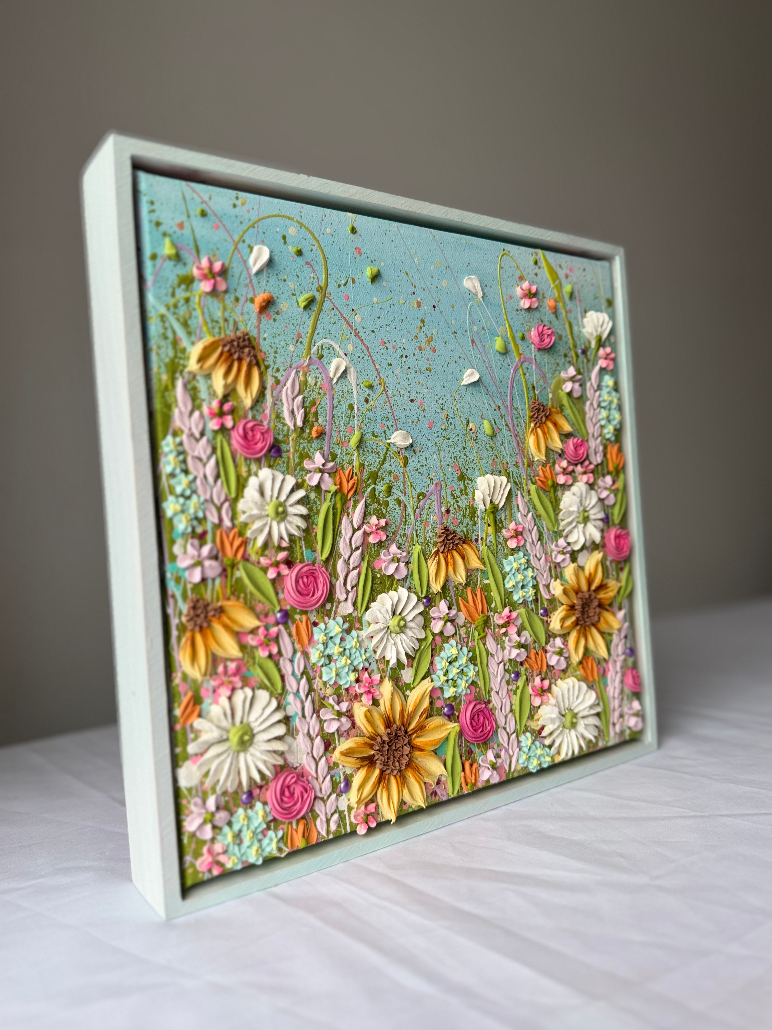 Minis collection 30x30cm framed 014