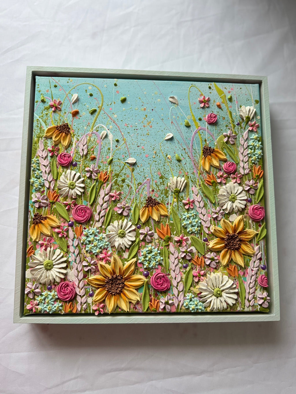 Minis collection 30x30cm framed 014