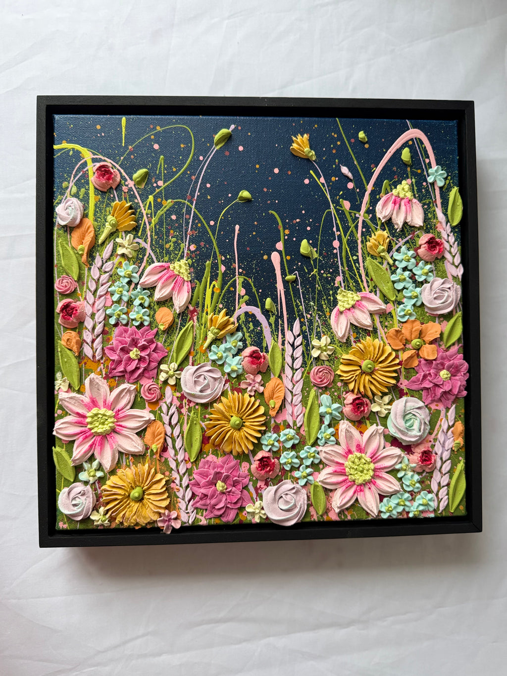 Minis collection 30x30cm framed 015