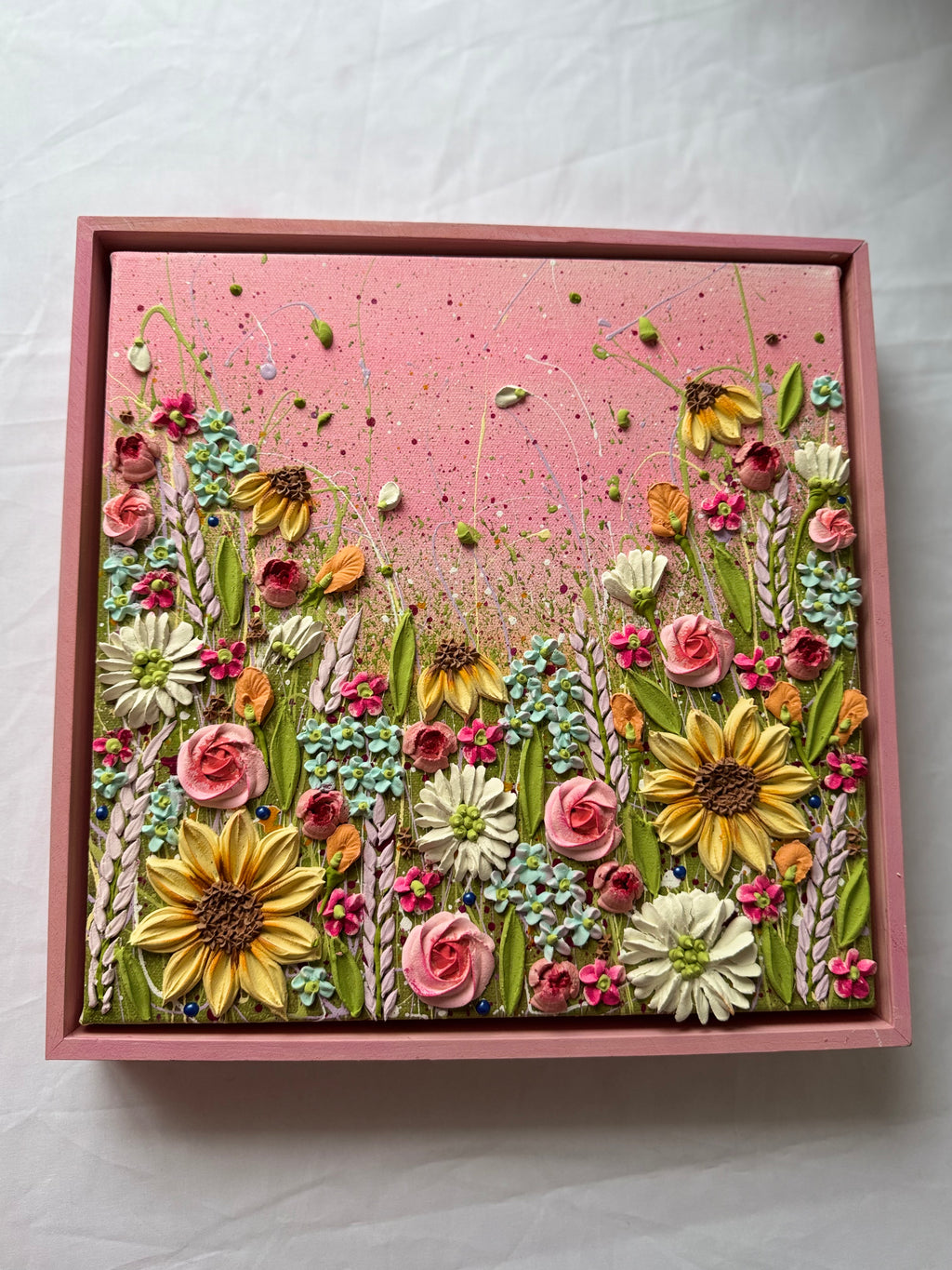 Minis collection 30x30cm framed 016