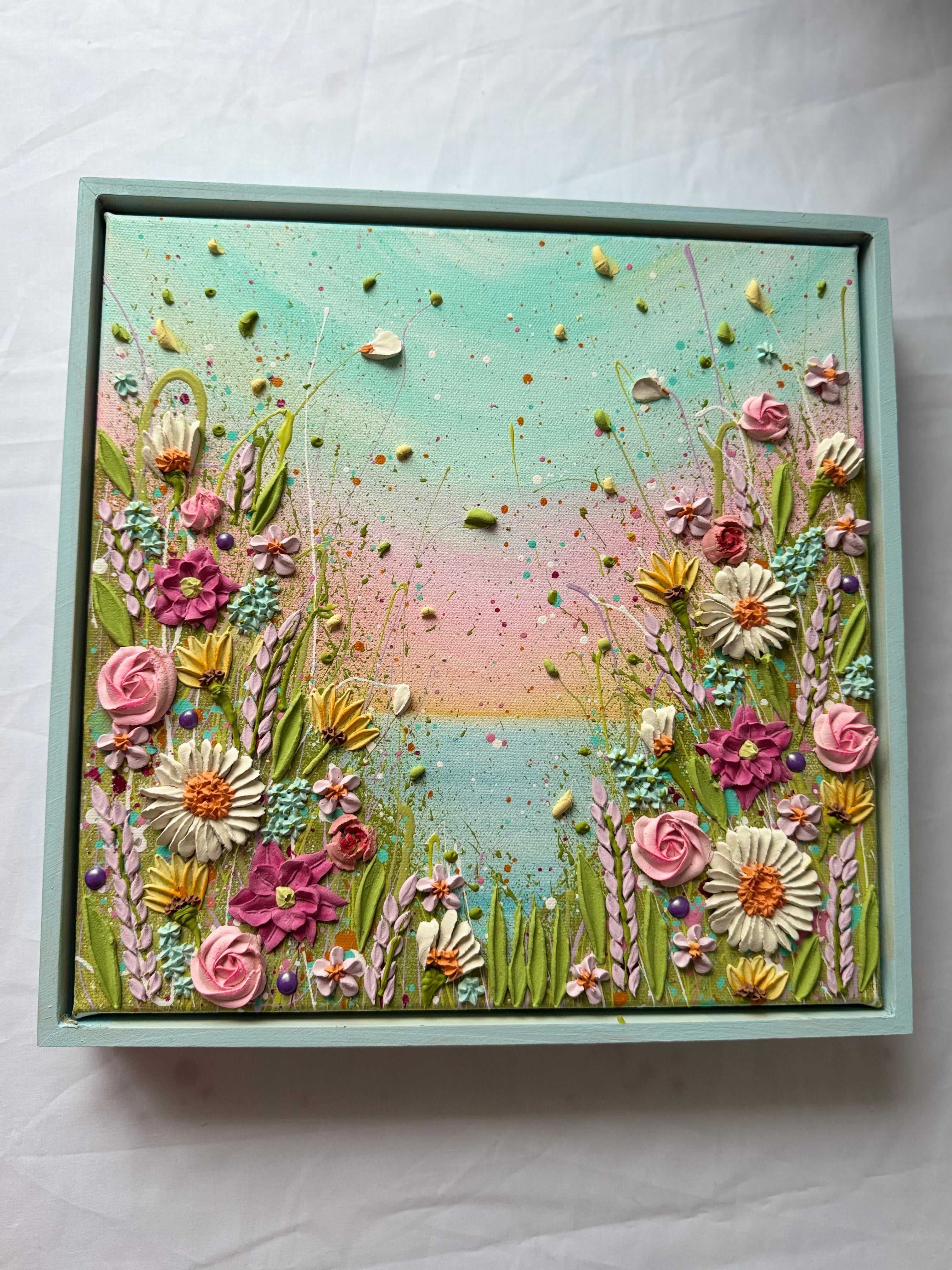 Minis collection 30x30cm framed 017