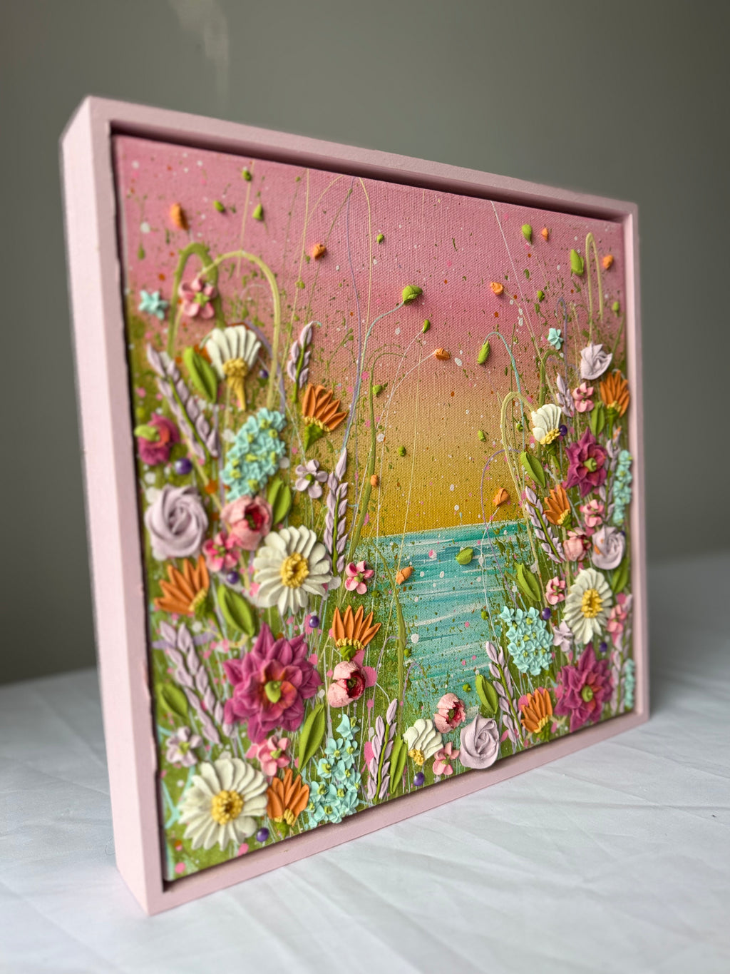 Minis collection 30x30cm framed 018
