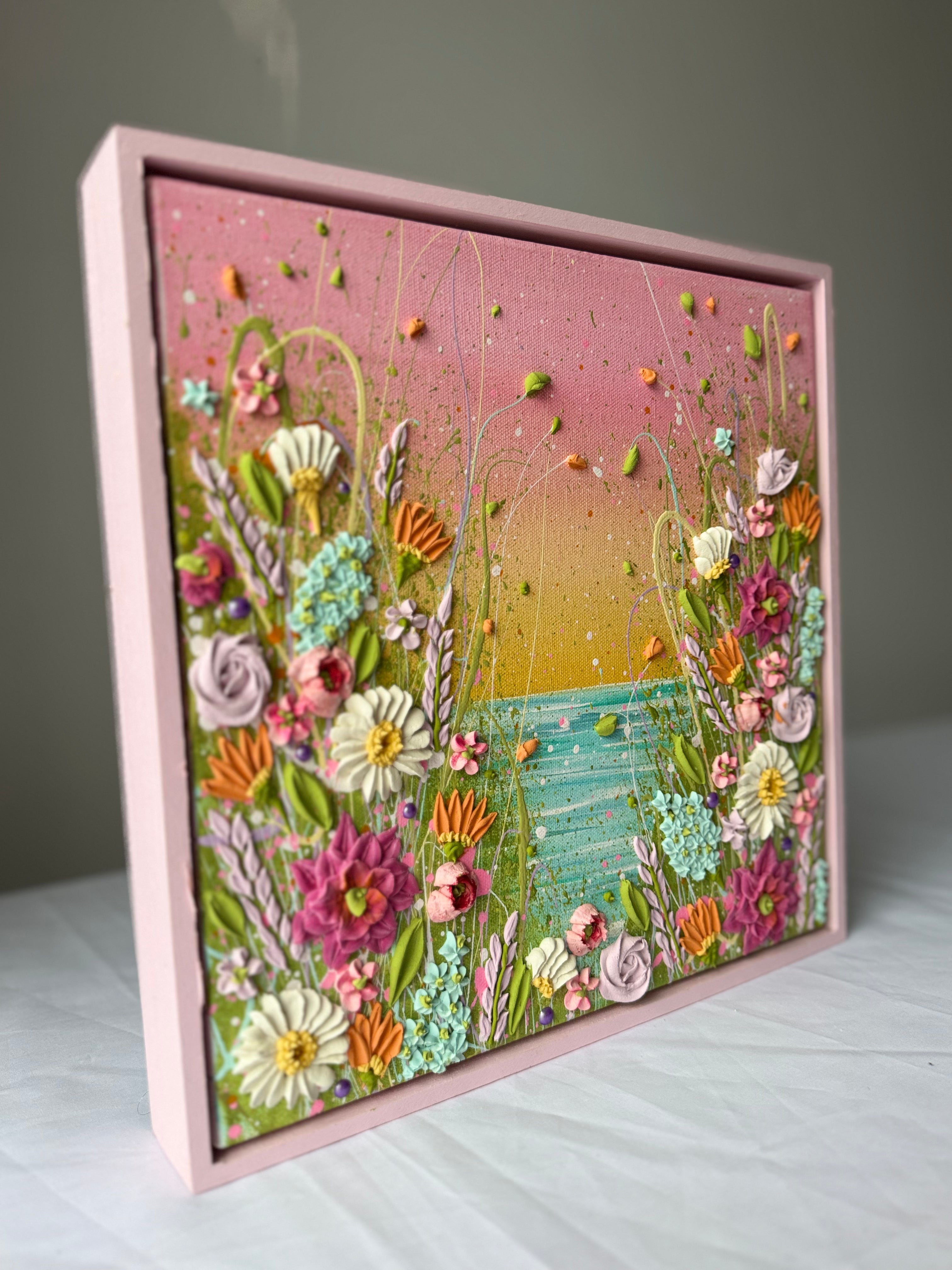 Minis collection 30x30cm framed 018