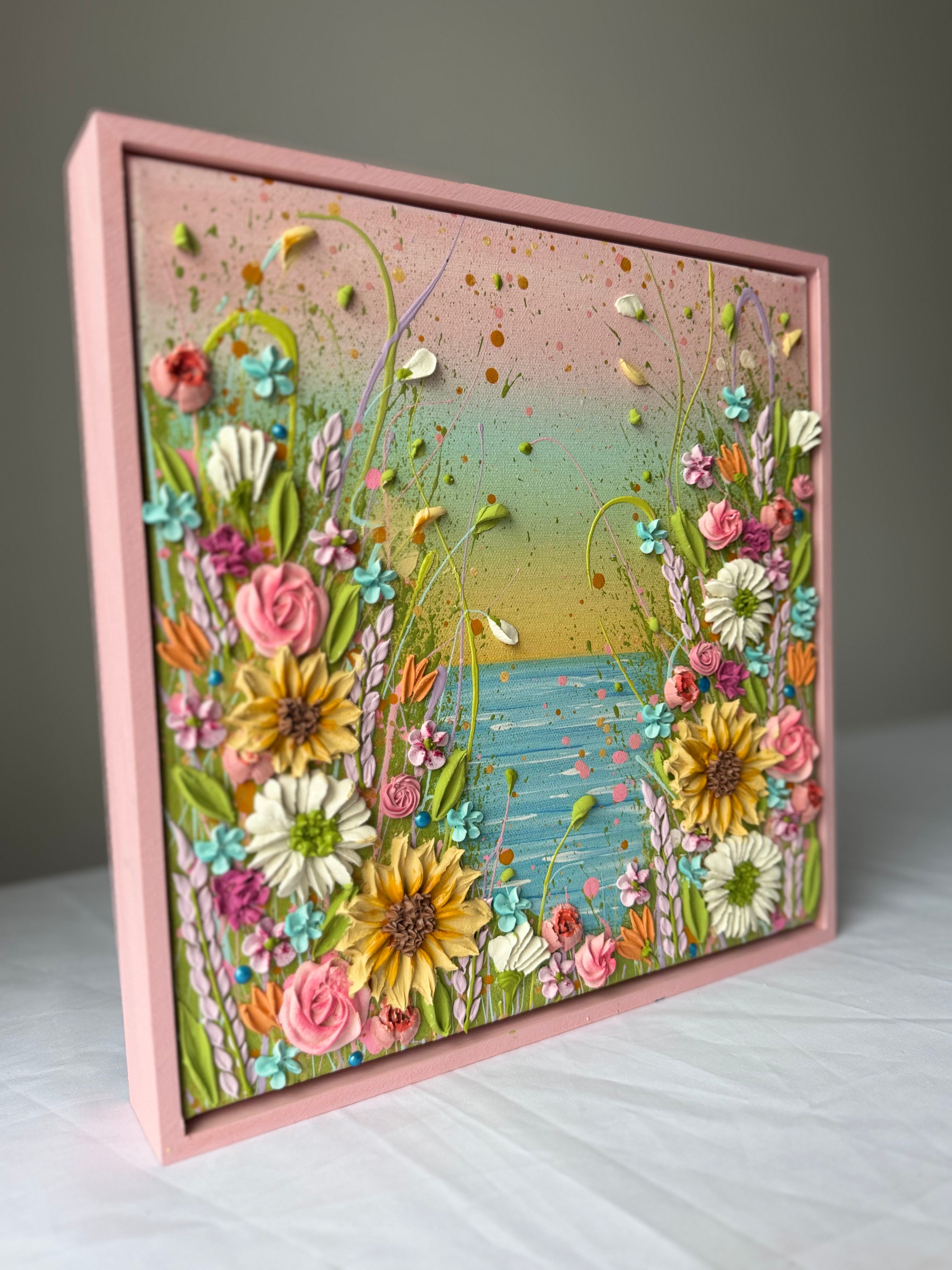 Minis collection 30x30cm framed 019