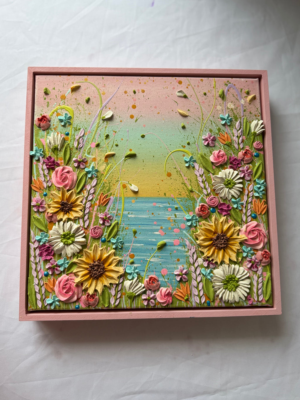 Minis collection 30x30cm framed 019