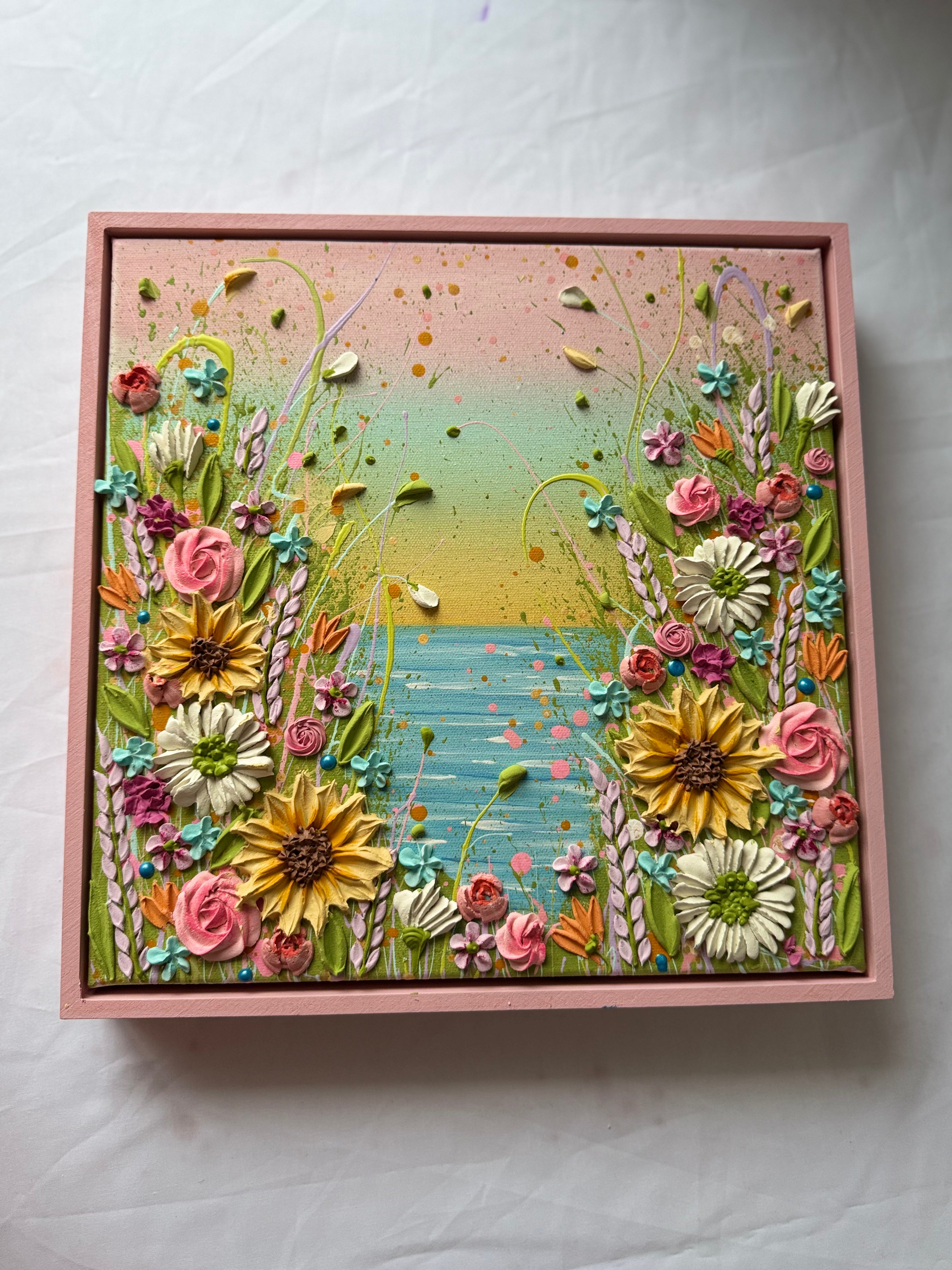 Minis collection 30x30cm framed 019