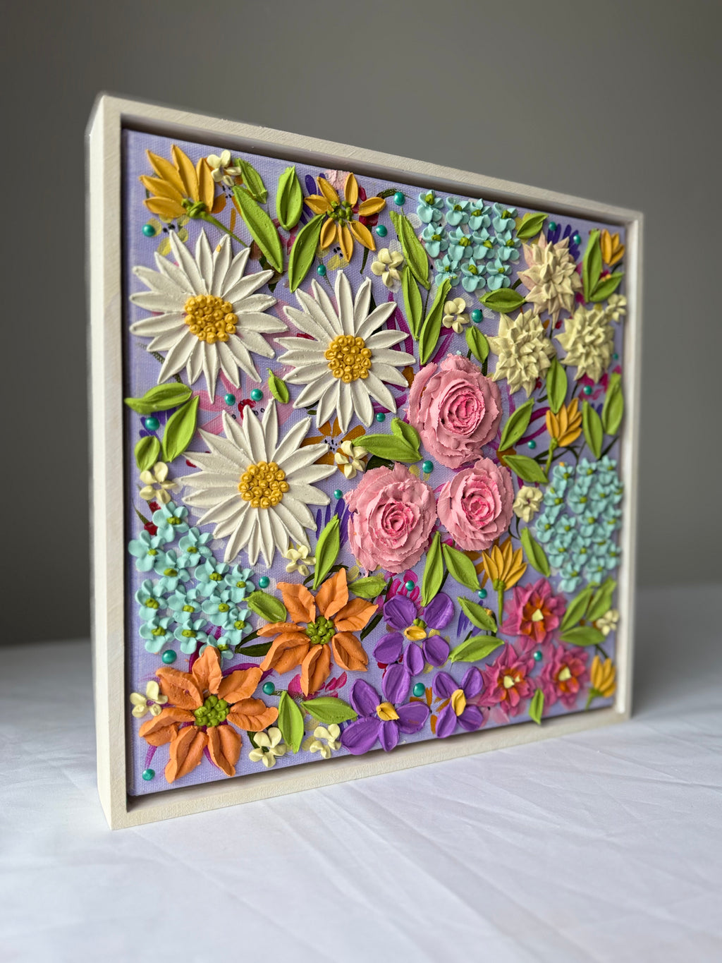 Minis collection 30x30cm framed 020
