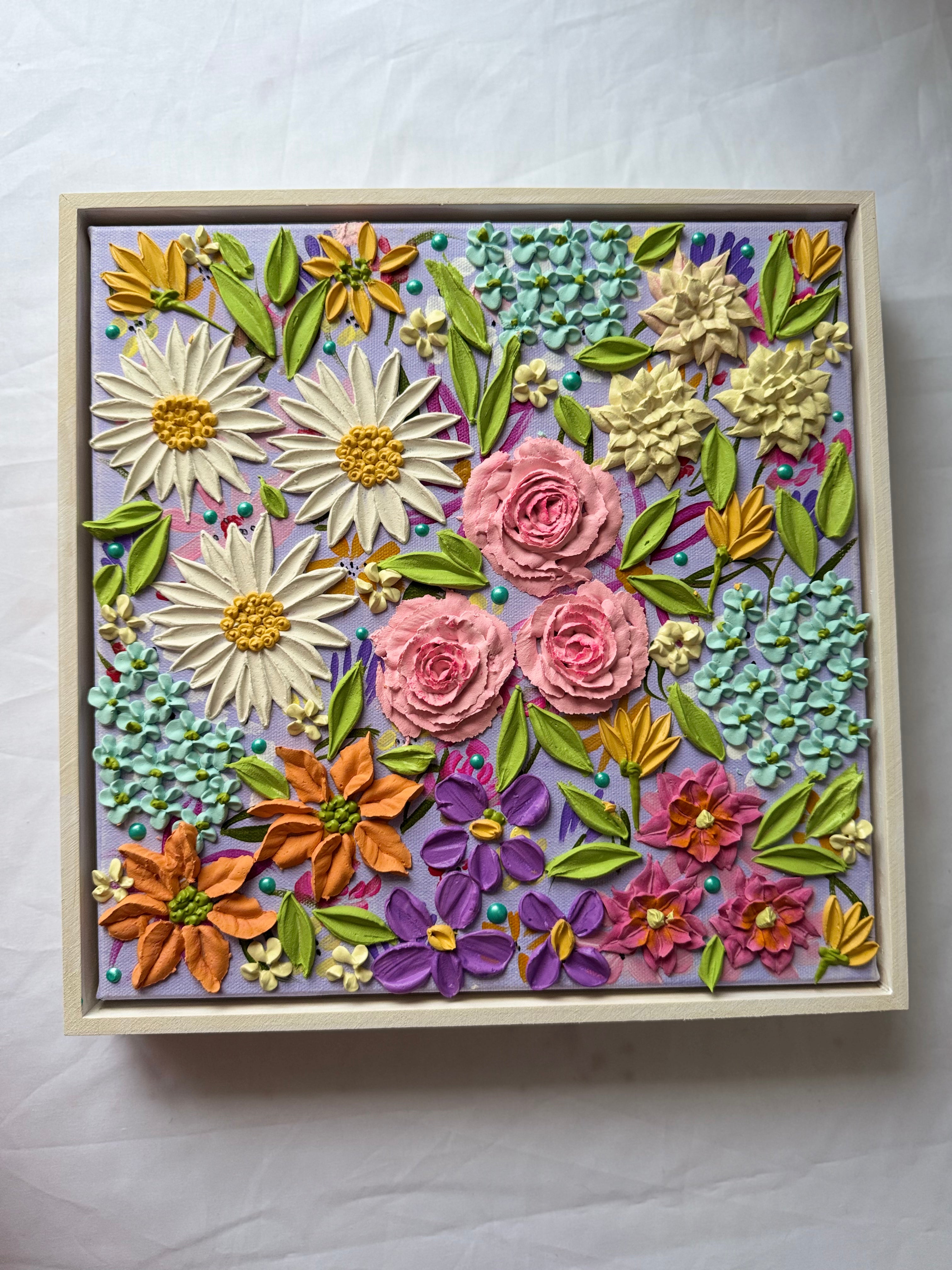 Minis collection 30x30cm framed 020