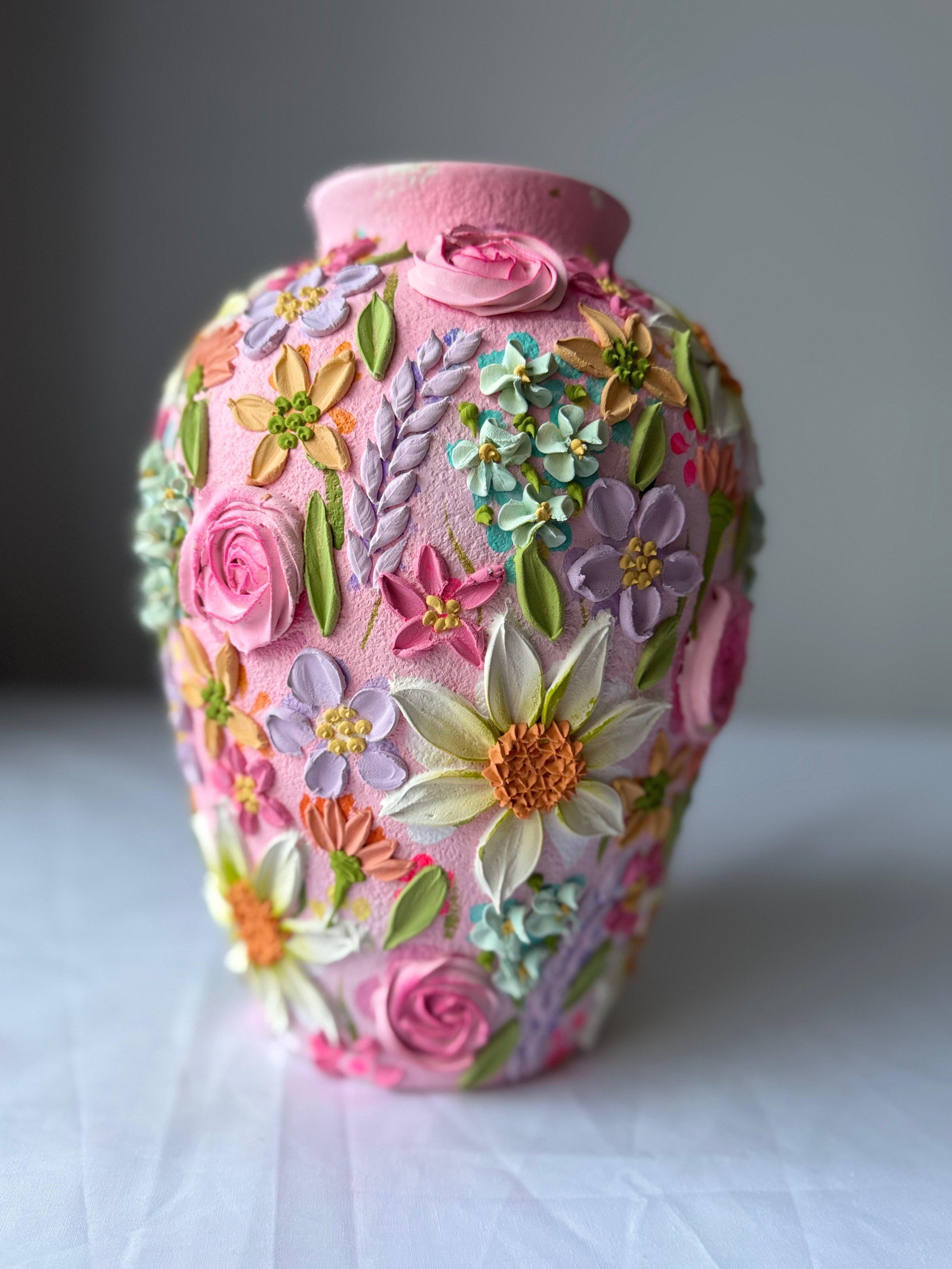 Minis collection stoneware vase 26cm height 032