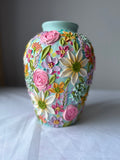 Minis collection stoneware vase 26cm height 035